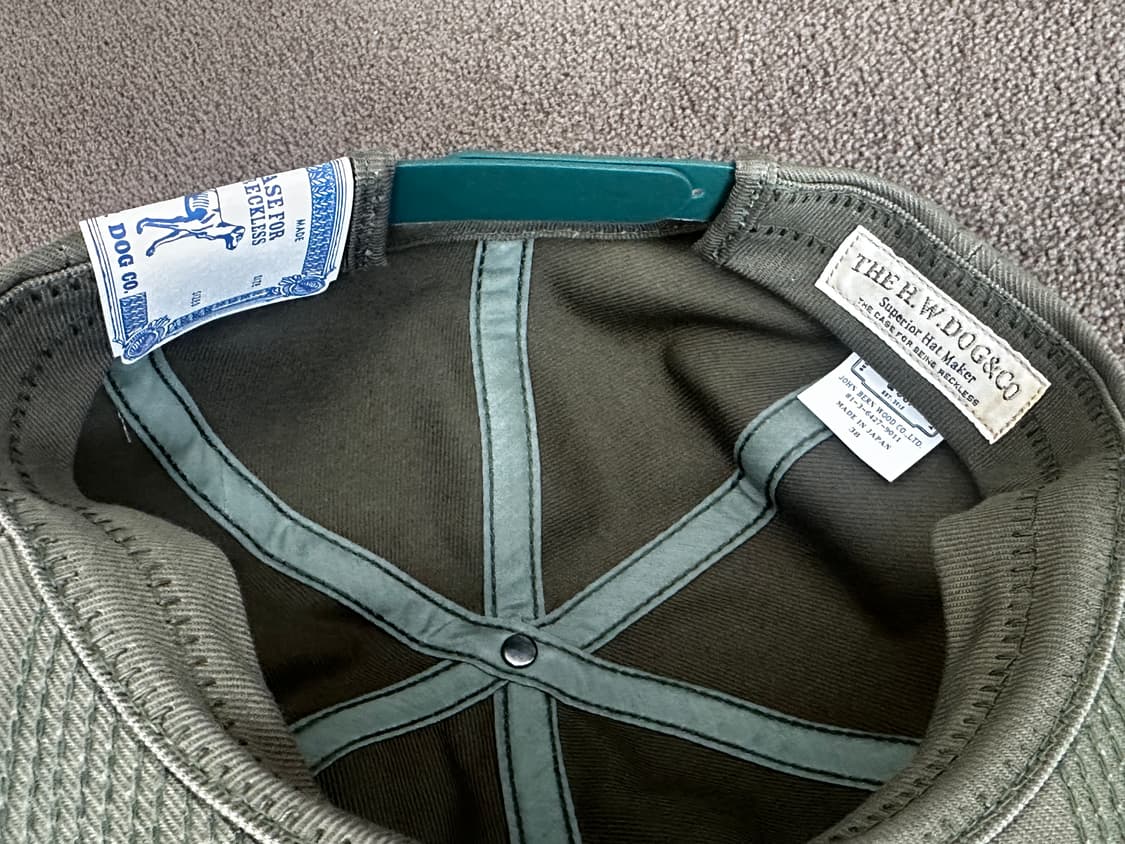 THE H.W. DOG & CO 트러커 캡 상품이미지3