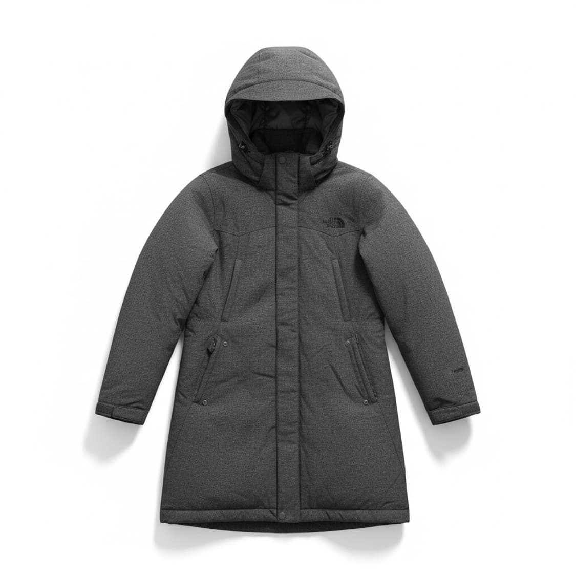 노스페이스 여성 롱패딩 그레이 95 상품이미지1