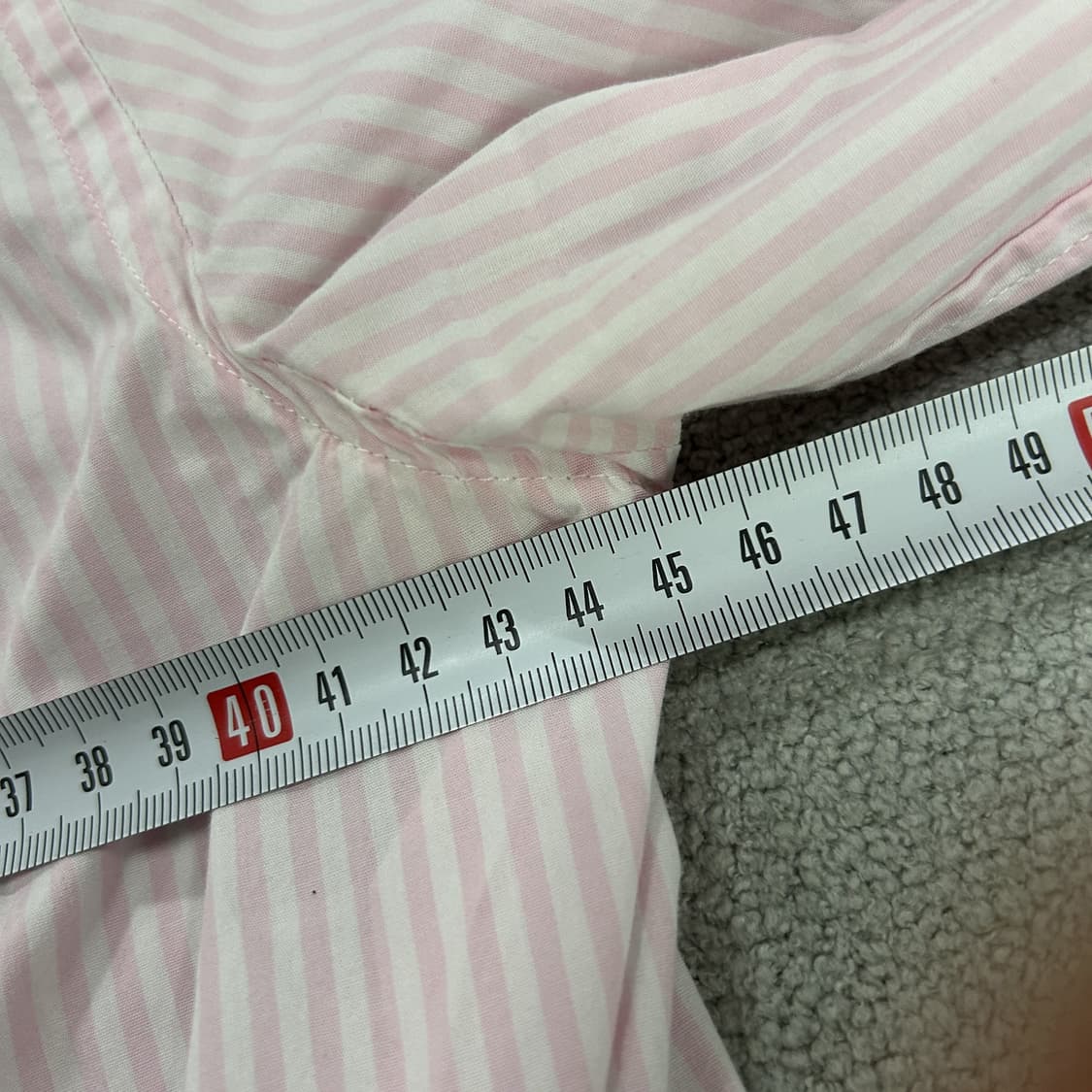 폴로 랄프로렌 핑크 스트라이프 셔츠 s 상품이미지4