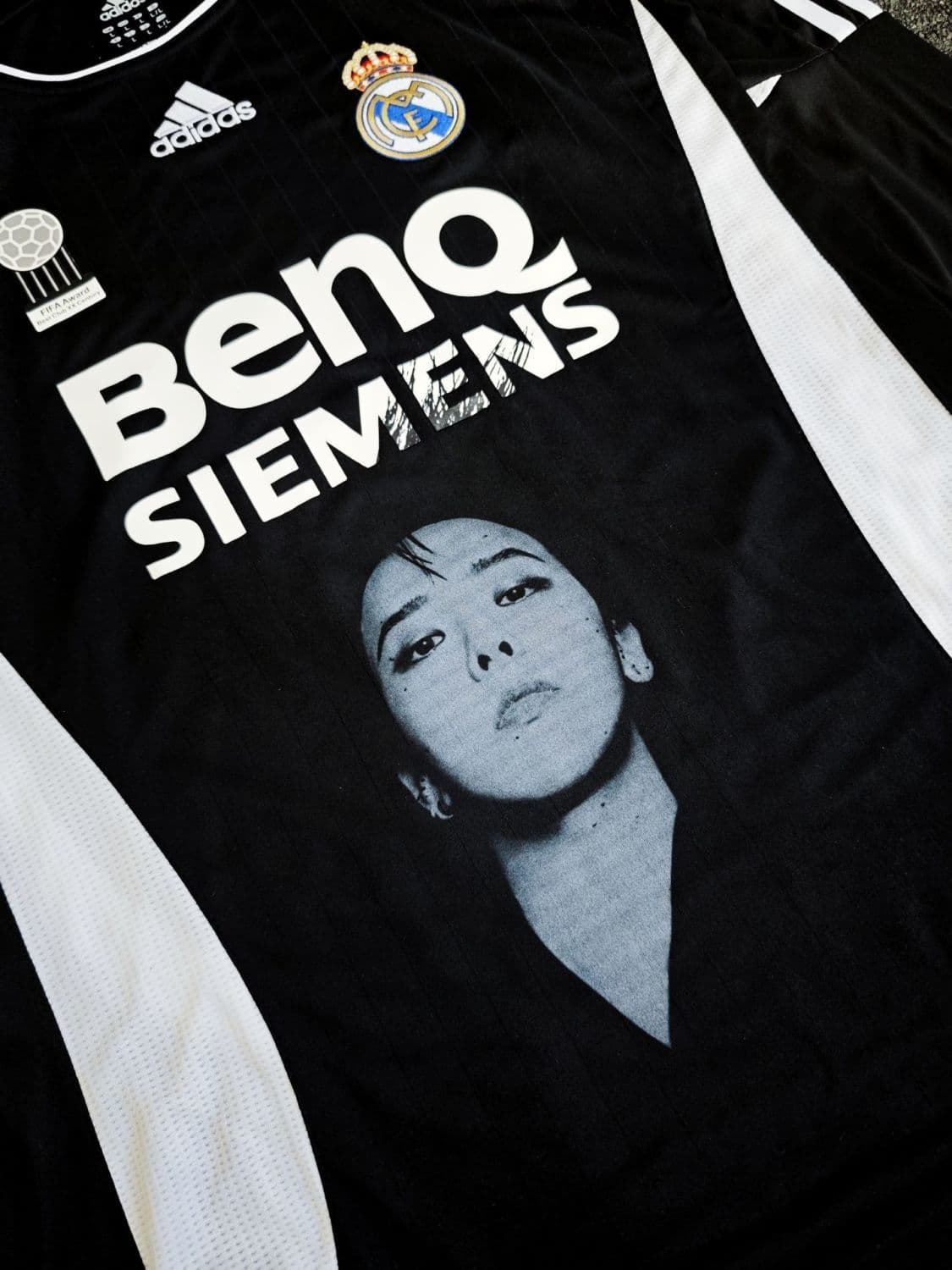 지드래곤 레알마드리드 프린팅 커스텀 축구유니품 반팔 상품이미지2