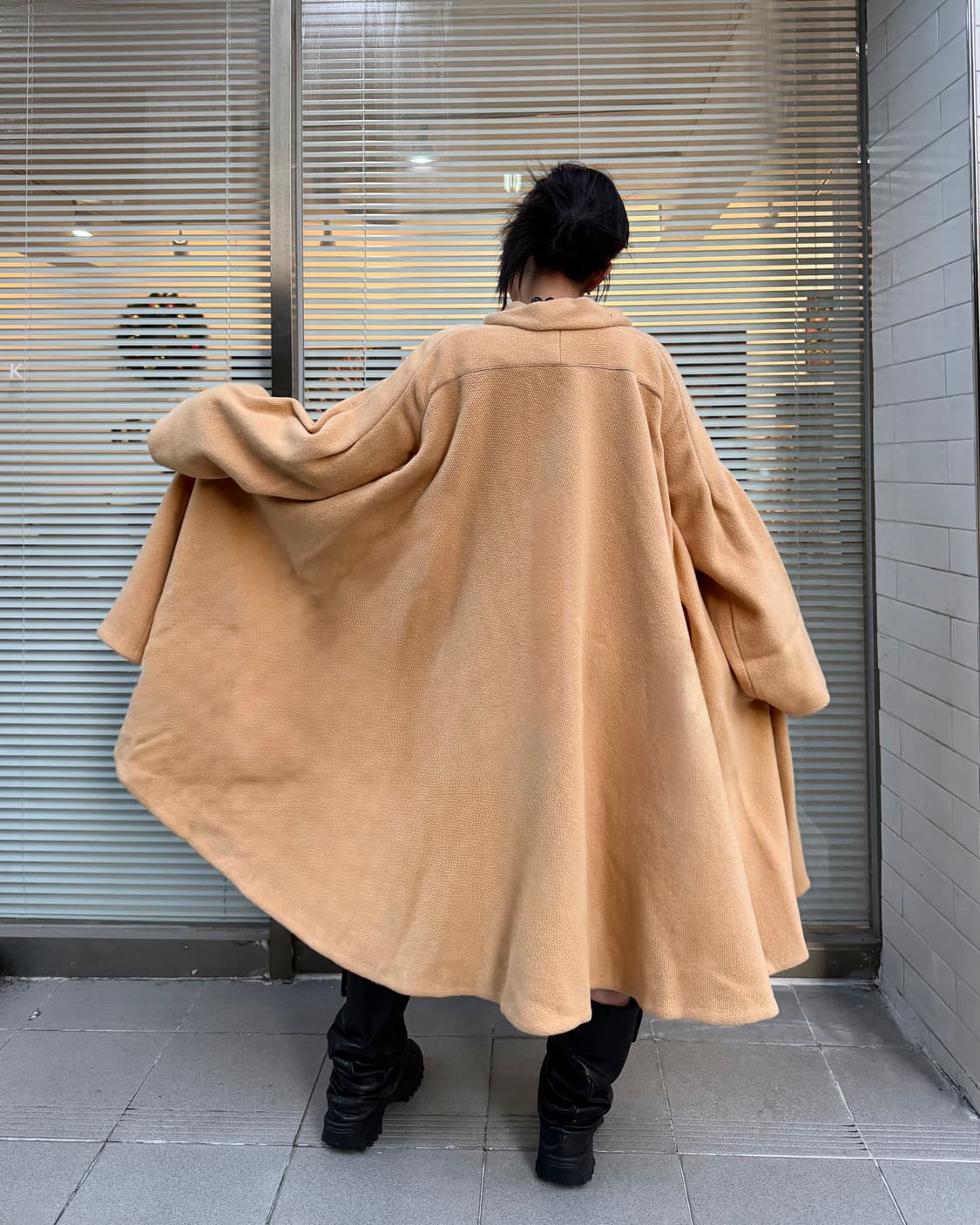 90s 보테가 베네타 (Pre-Tomas Maier) 코쿤 코트 상품이미지10