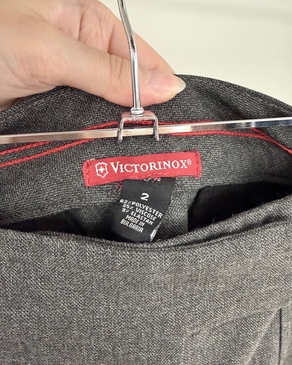 빅토리녹스 그레이 브라운 패치 라이딩 팬츠 상품이미지7