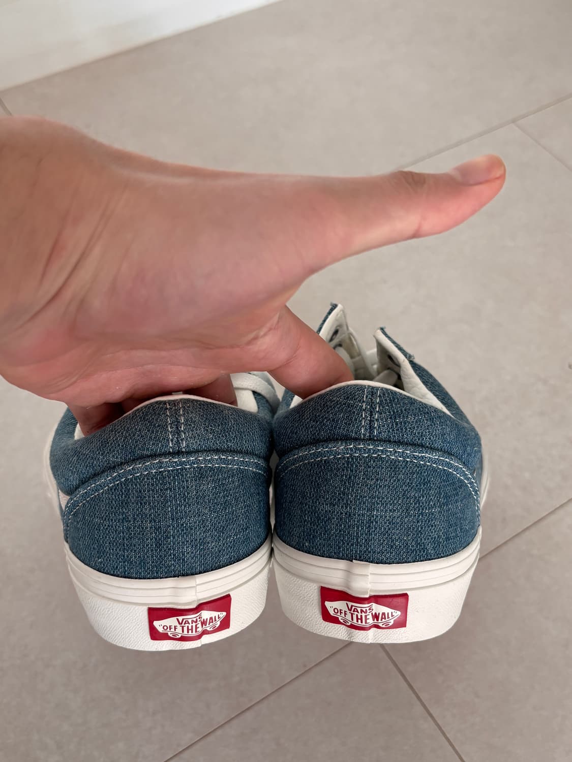 데님으로 만든 올드스쿨, 290 사이즈 상품이미지6