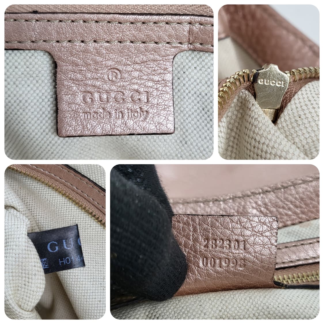 정품 구찌 282301 뱀부 태슬 벨라 플랩 숄더백 상품이미지9