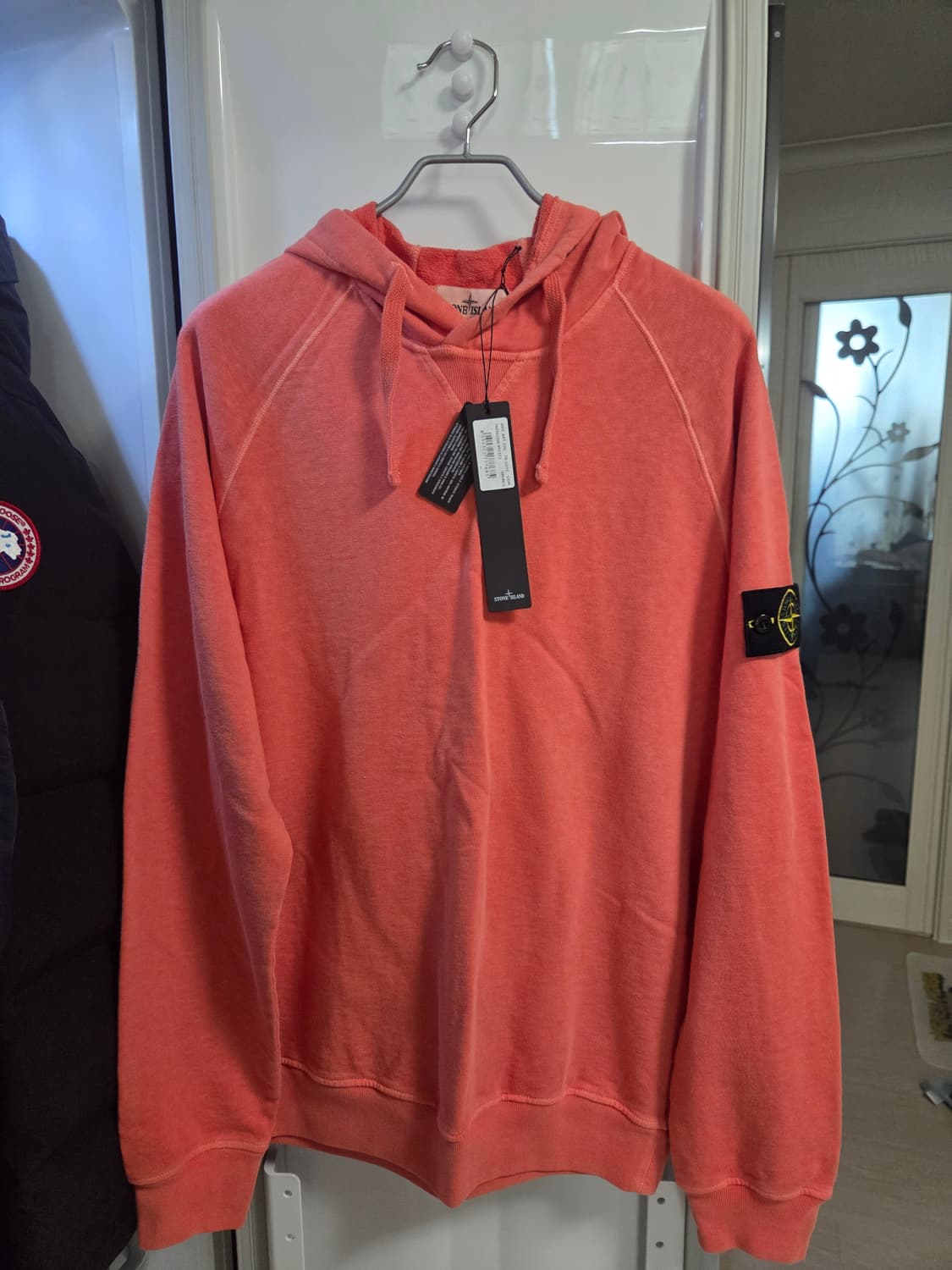 [새제품/급처] 스톤아일랜드 플리스 가먼트 다이드 후드티 상품이미지2