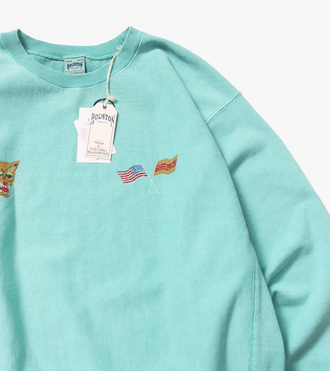 HOUSTON - 25FW PIGMENT HEAVY SWEAT 상품이미지4