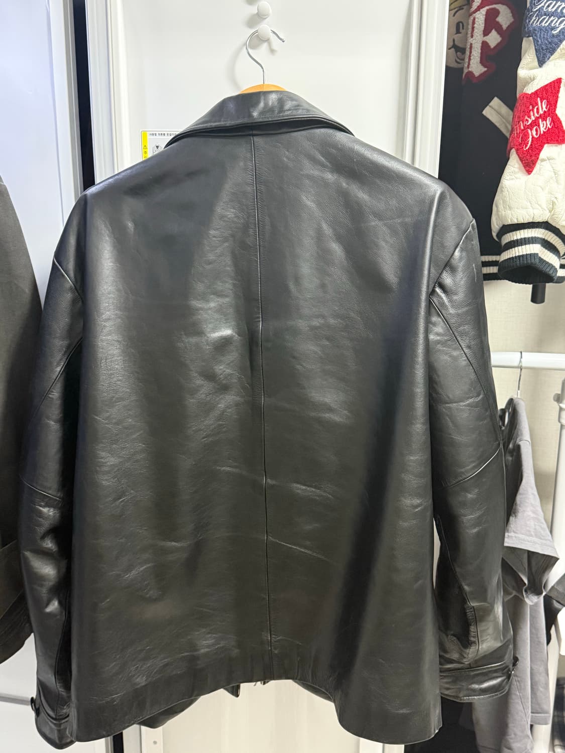 올드갭 레더 자켓 상품이미지2