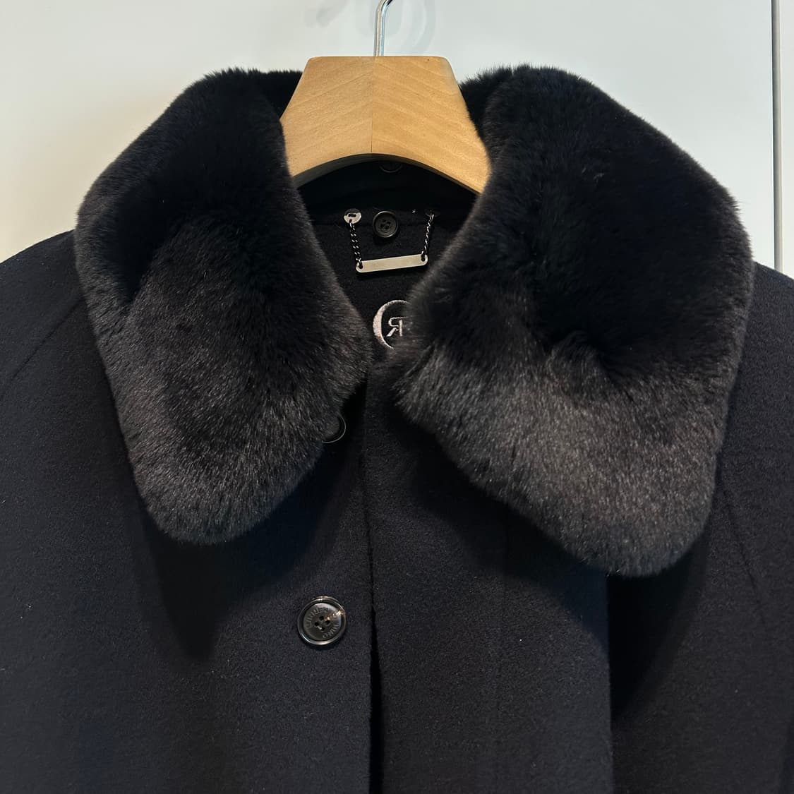 니노세루티 캐시미어 래빗퍼 코트 상품이미지6