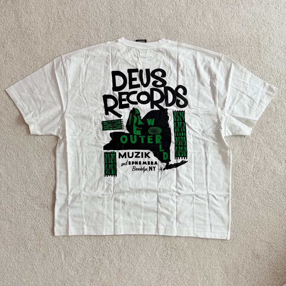 데우스 OUTERWORLD TEE 아우터월드 티셔츠 상품이미지3