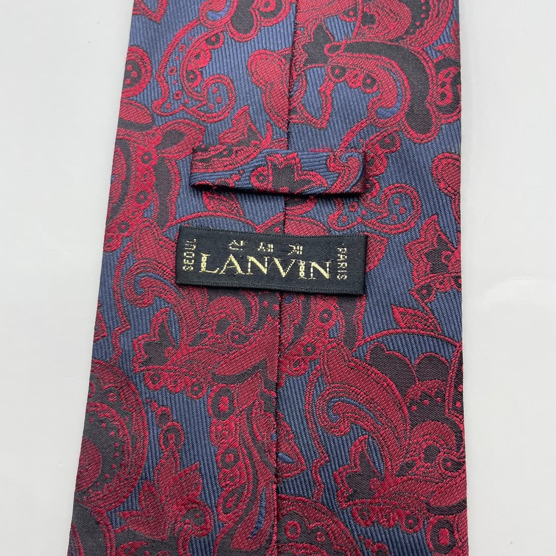 36) (LANVIN) 랑방 패턴 넥타이 상품이미지5