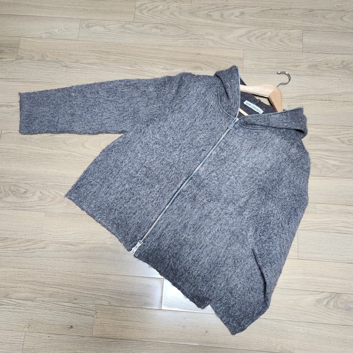 아워레가시 모헤어 풀집업 후디 our legacy full zip up 상품이미지1