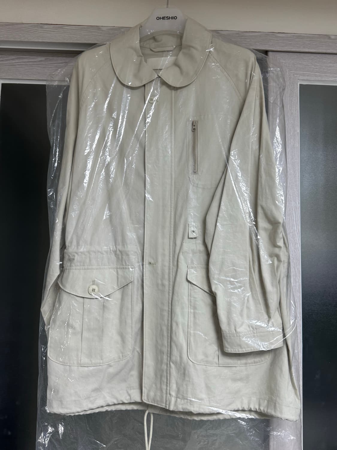 오헤시오 트렌치코트 점퍼 trench collar jumper 상품이미지10