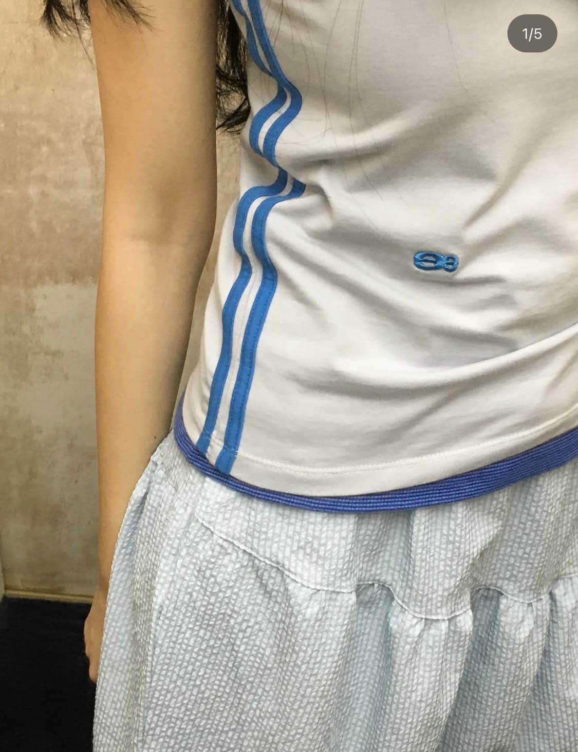 엔조블루스  라이닝 슬리브리스 (Light Grey) 상품이미지7