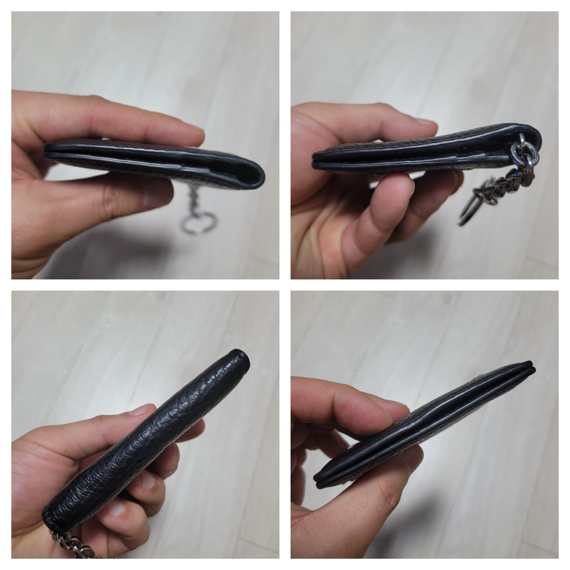 마르지엘라 블랙 카드 키링 지갑 상품이미지5