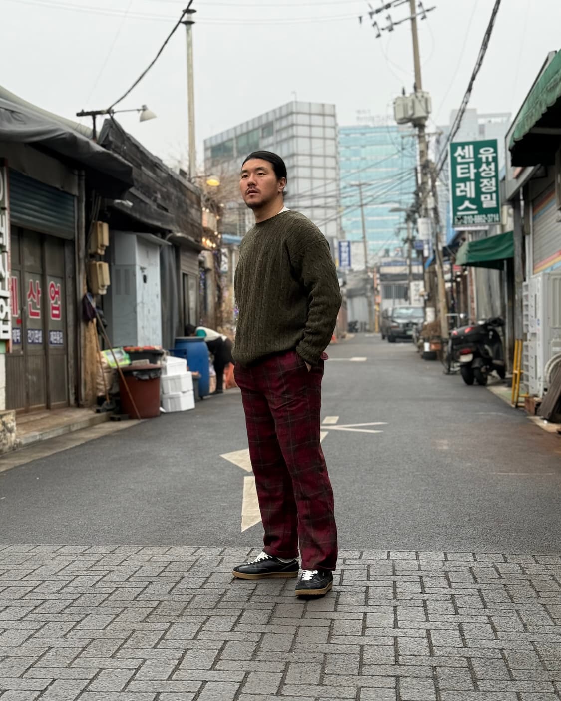 90‘s 폴로 랄프로렌 램스울 케이블 니트 스웨터 105 상품이미지7