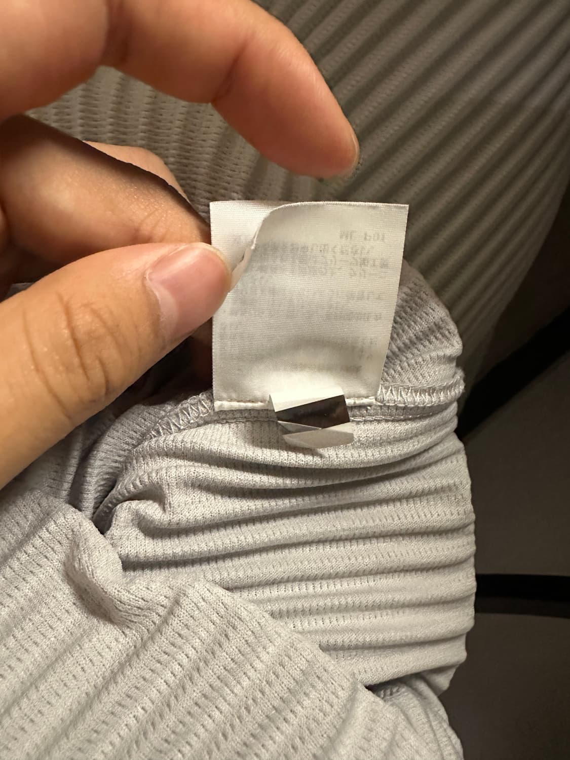 옴므플리세 반팔 카라티 새상품급 2사이즈 상품이미지4