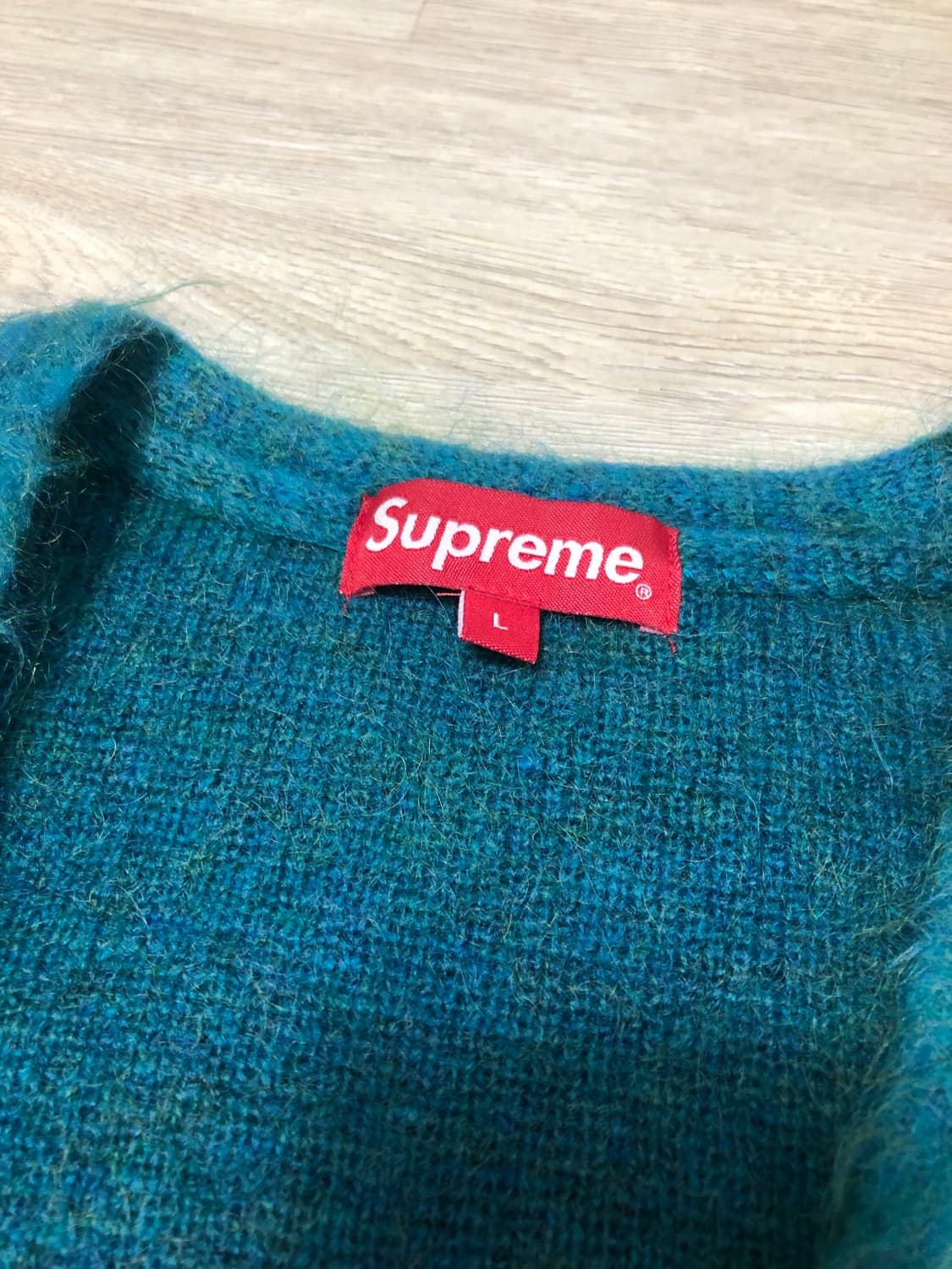 [L] 슈프림 모헤어 가디건 Heather 상품이미지4