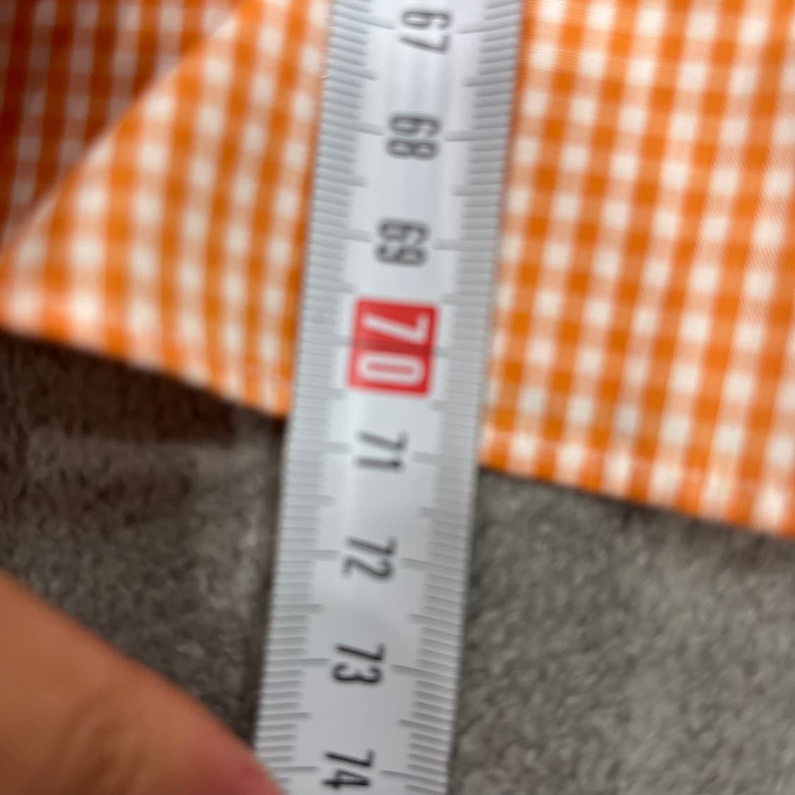 100 루이까또즈 슬림핏 체크 반팔셔츠 상품이미지6