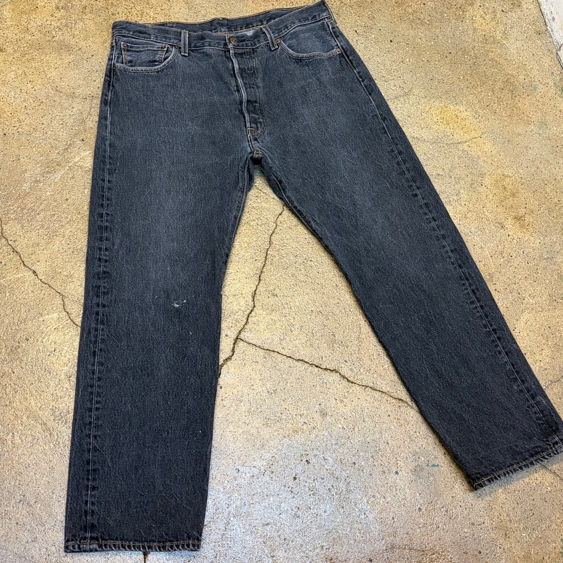 00s 미국 빈티지 리바이스 501 블랙진 청바지 상품이미지2