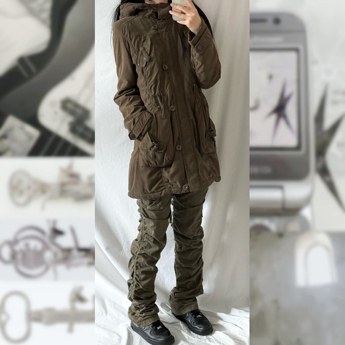 셔링 팬츠 상품이미지2