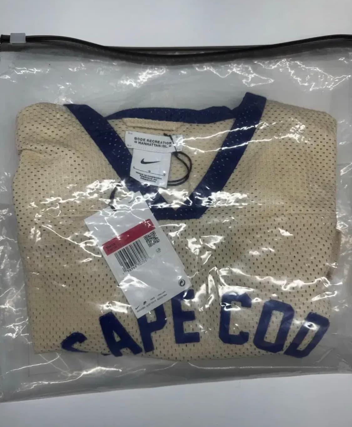 나이키 x 보디 메쉬 저지 에크루 - 아시아 상품이미지2