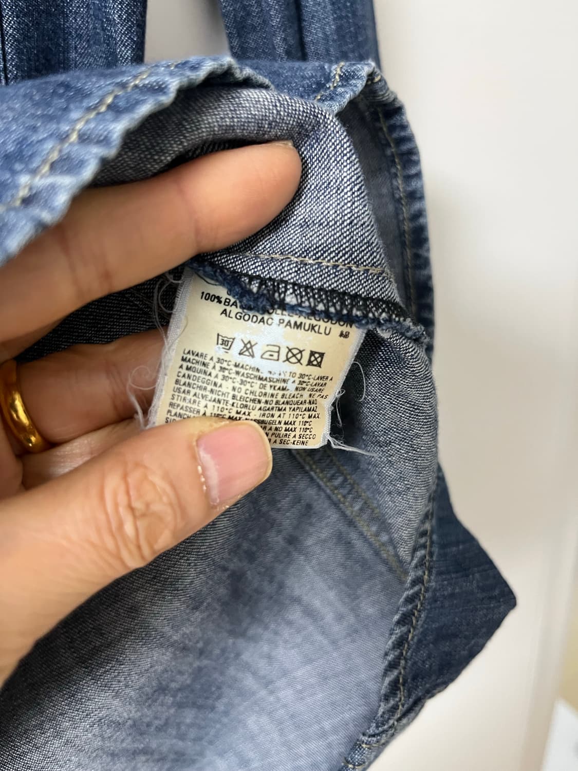 디젤 청 남방 상품이미지10