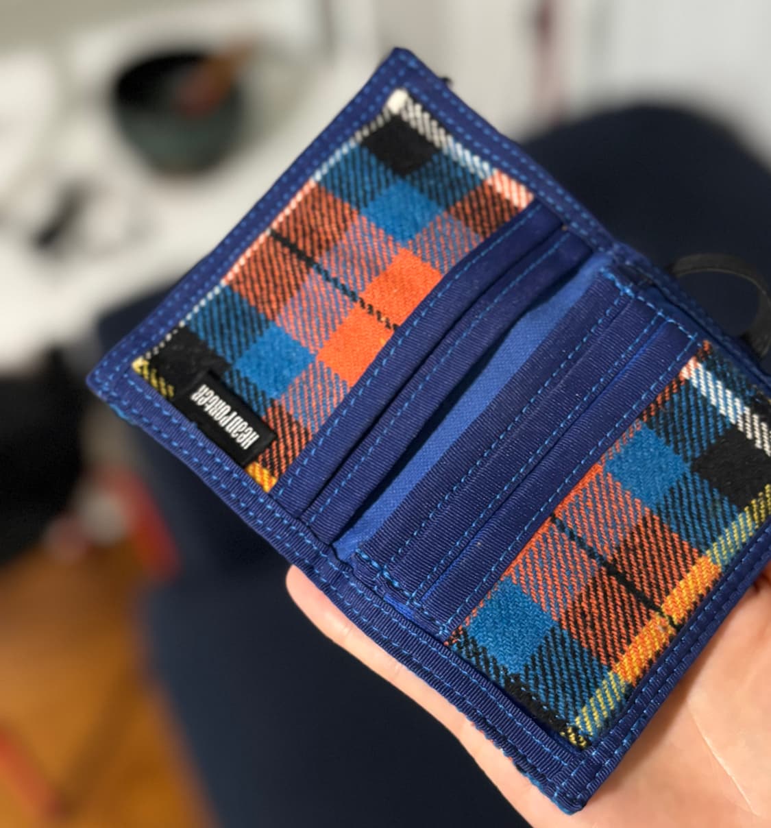 헤드포터 체크 카드지갑 새제품 상품이미지2