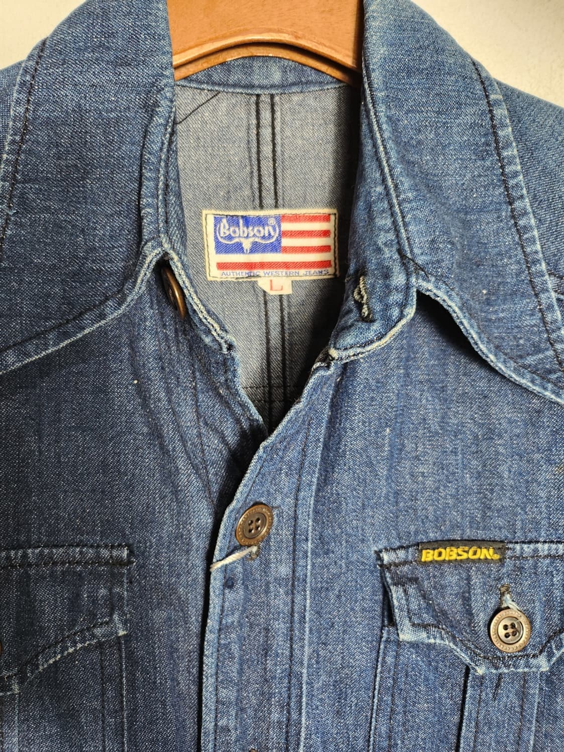 밥슨 데님 자켓 상품이미지3