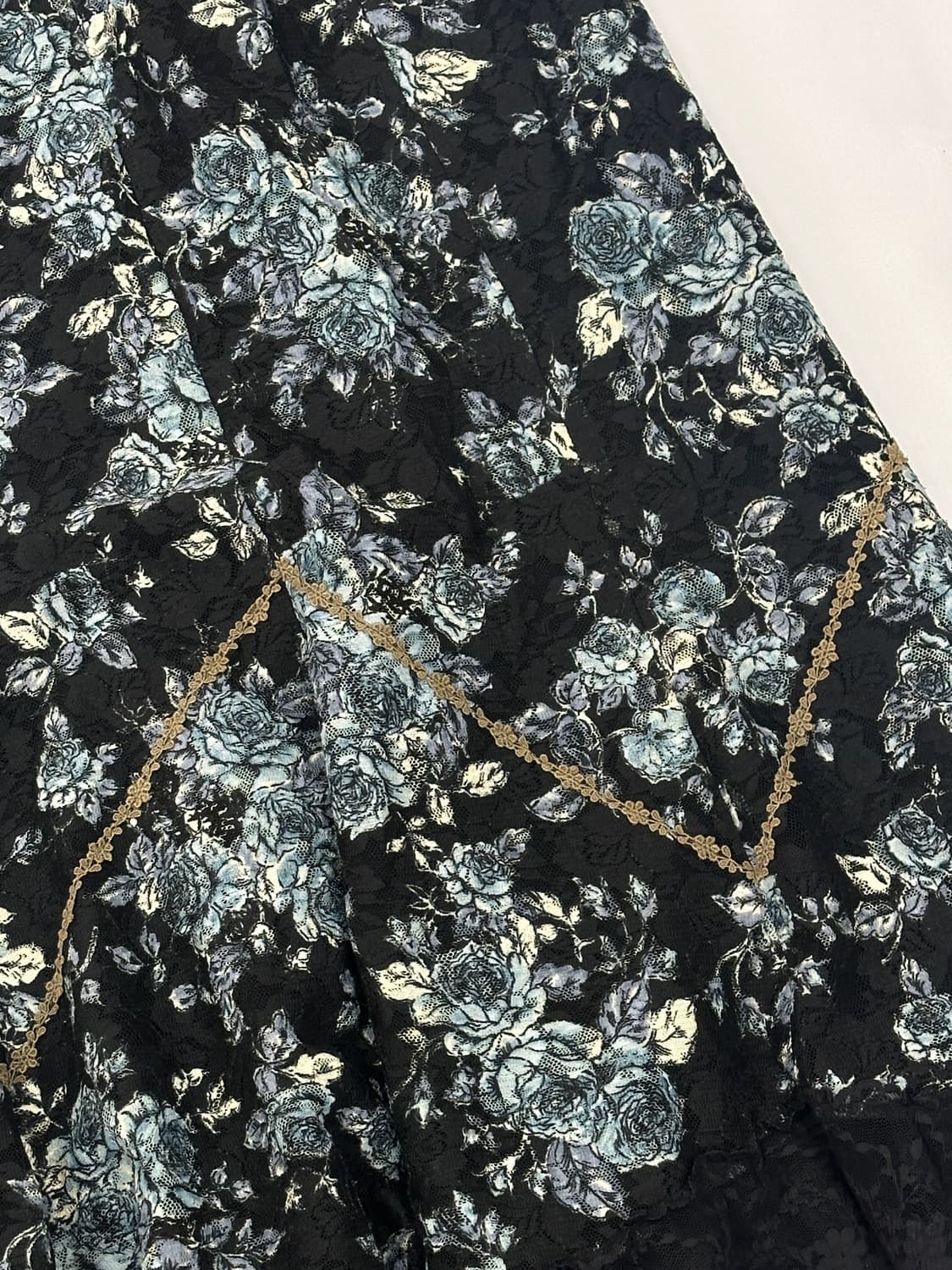 🖤양산형 지뢰계 고딕풍 레이스 스커트🖤 롱스커트 공겜여주 고스로리 상품이미지5