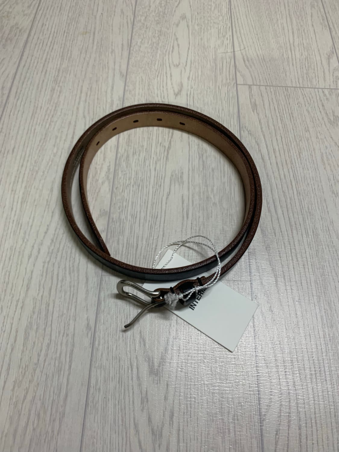 Interim OAK BARK LEATHER BELT 20mm 상품이미지2