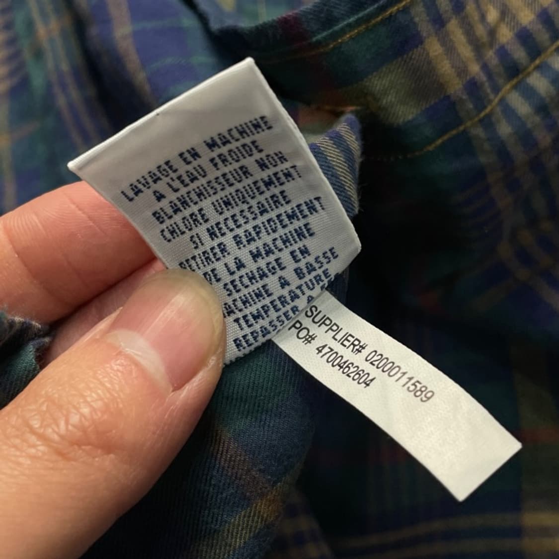 100 폴로 체크셔츠 상품이미지4