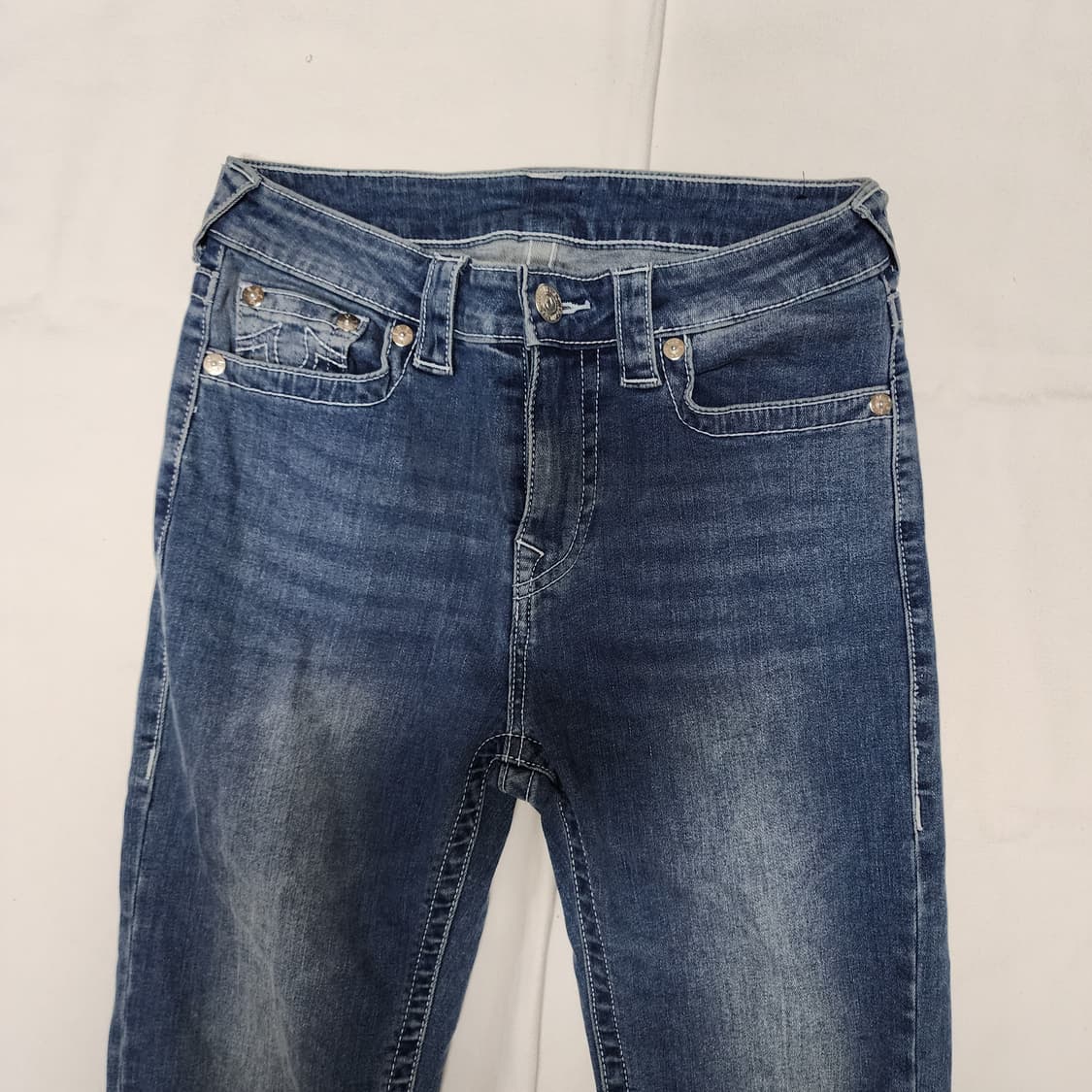 트루릴리젼 Y2k 연청 데님팬츠 상품이미지6