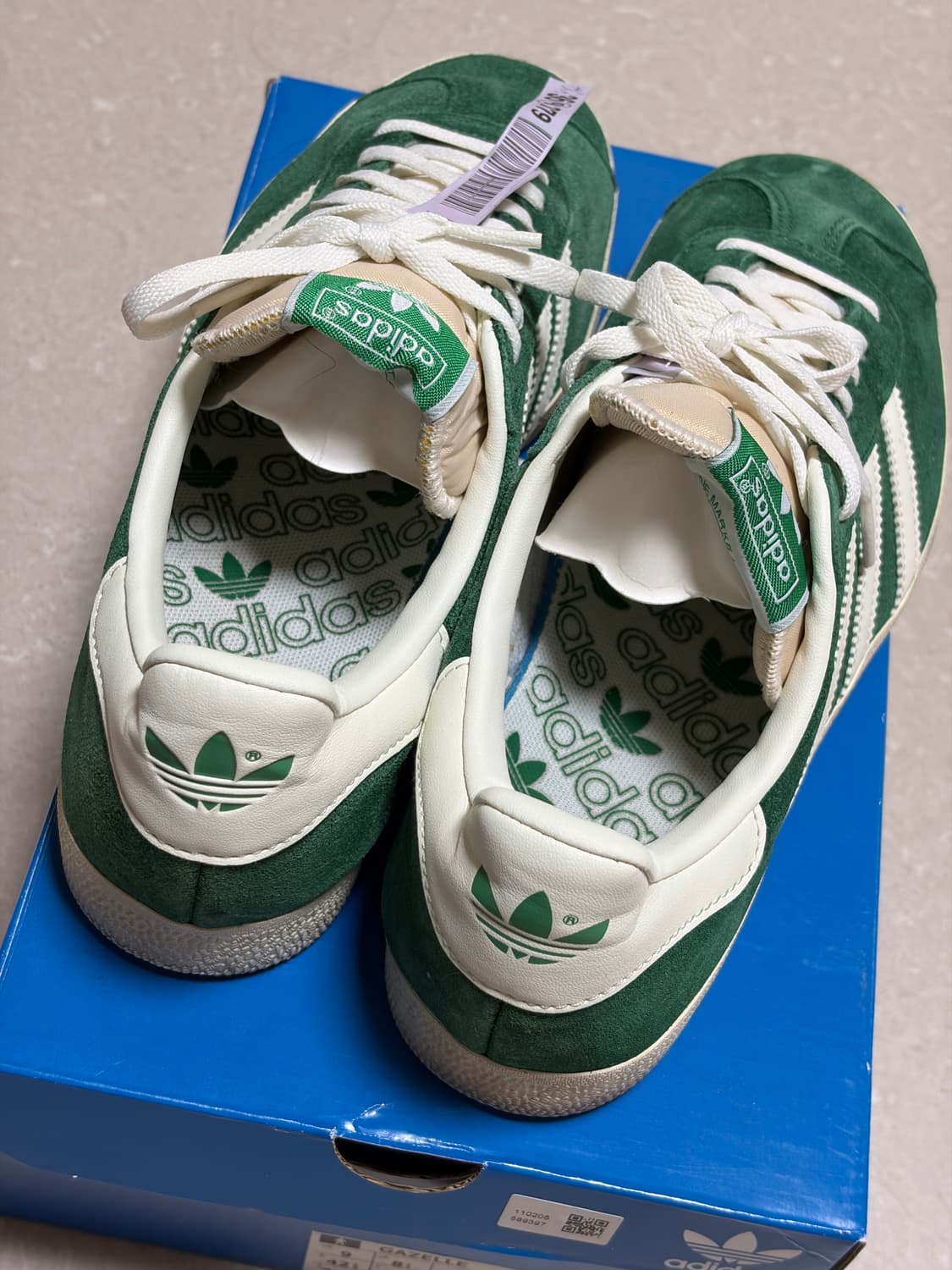 아디다스 가젤 다크 그린 크림화이트 상품이미지3