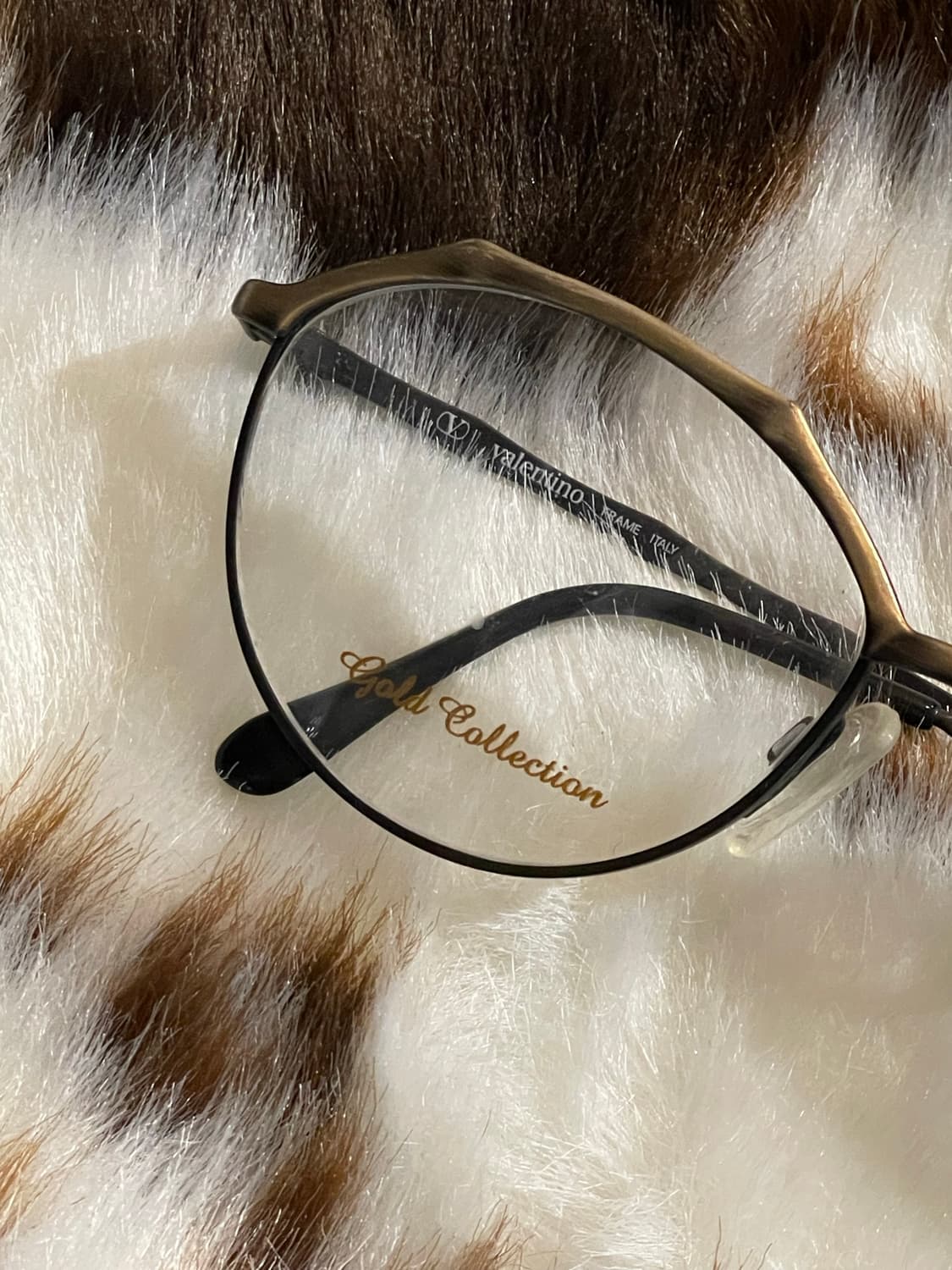 발렌티노 골드 안경 상품이미지3