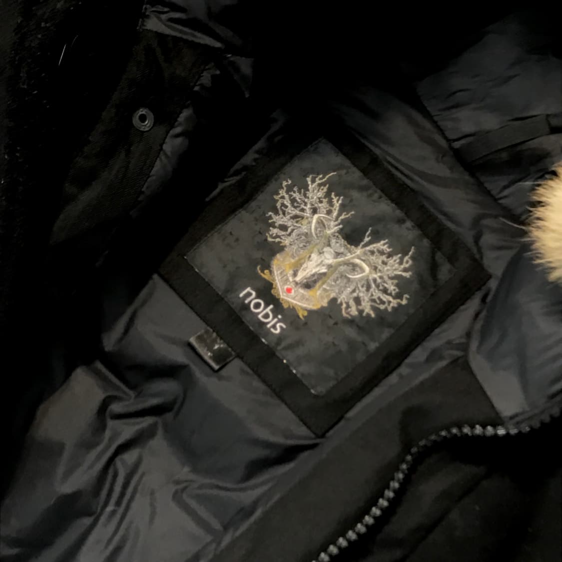 노비스 야테시 블랙 패딩 롱 야상 점퍼 남성 105 사이즈 상품이미지5