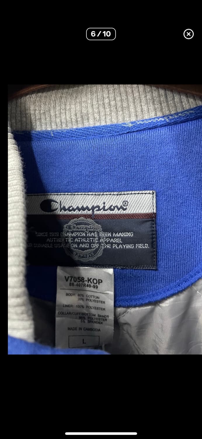 챔피온 스타디움 바시티 자켓 A2940 상품이미지6