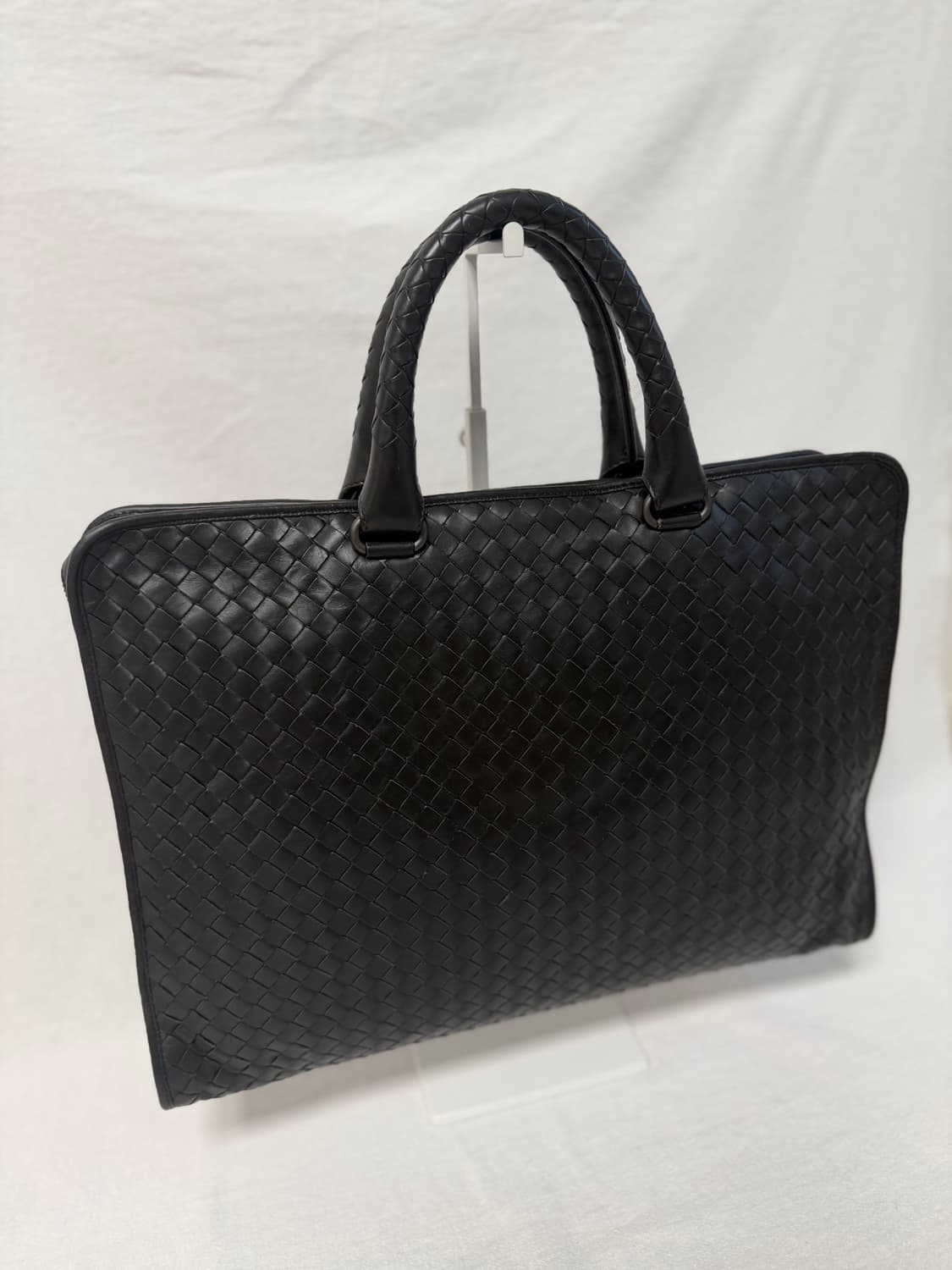 정품 보테가베네타 인트레치아토 블랙 브리프케이스 서류가방 토트백 비지니스 상품이미지5