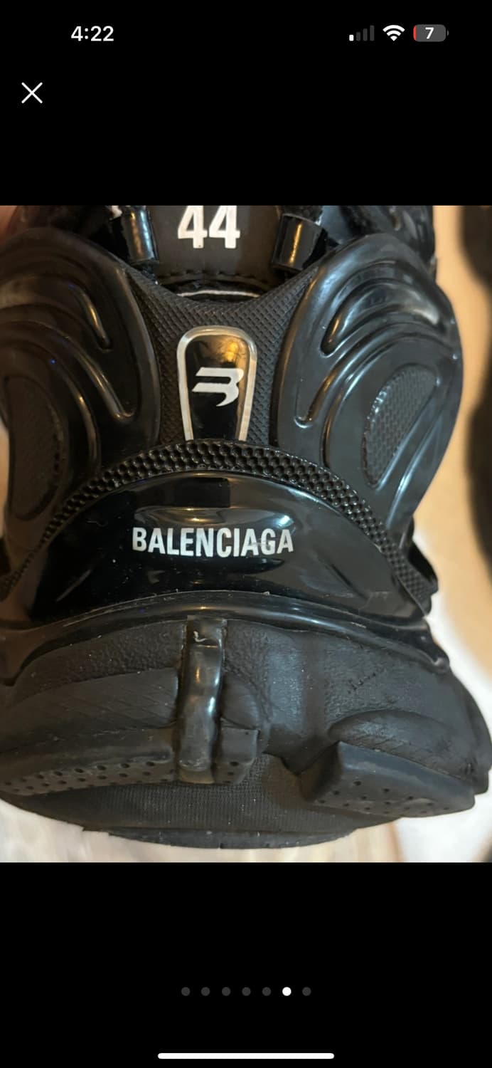 발렌시아가 뉴러너 44 블랙 (매장판) 상품이미지4