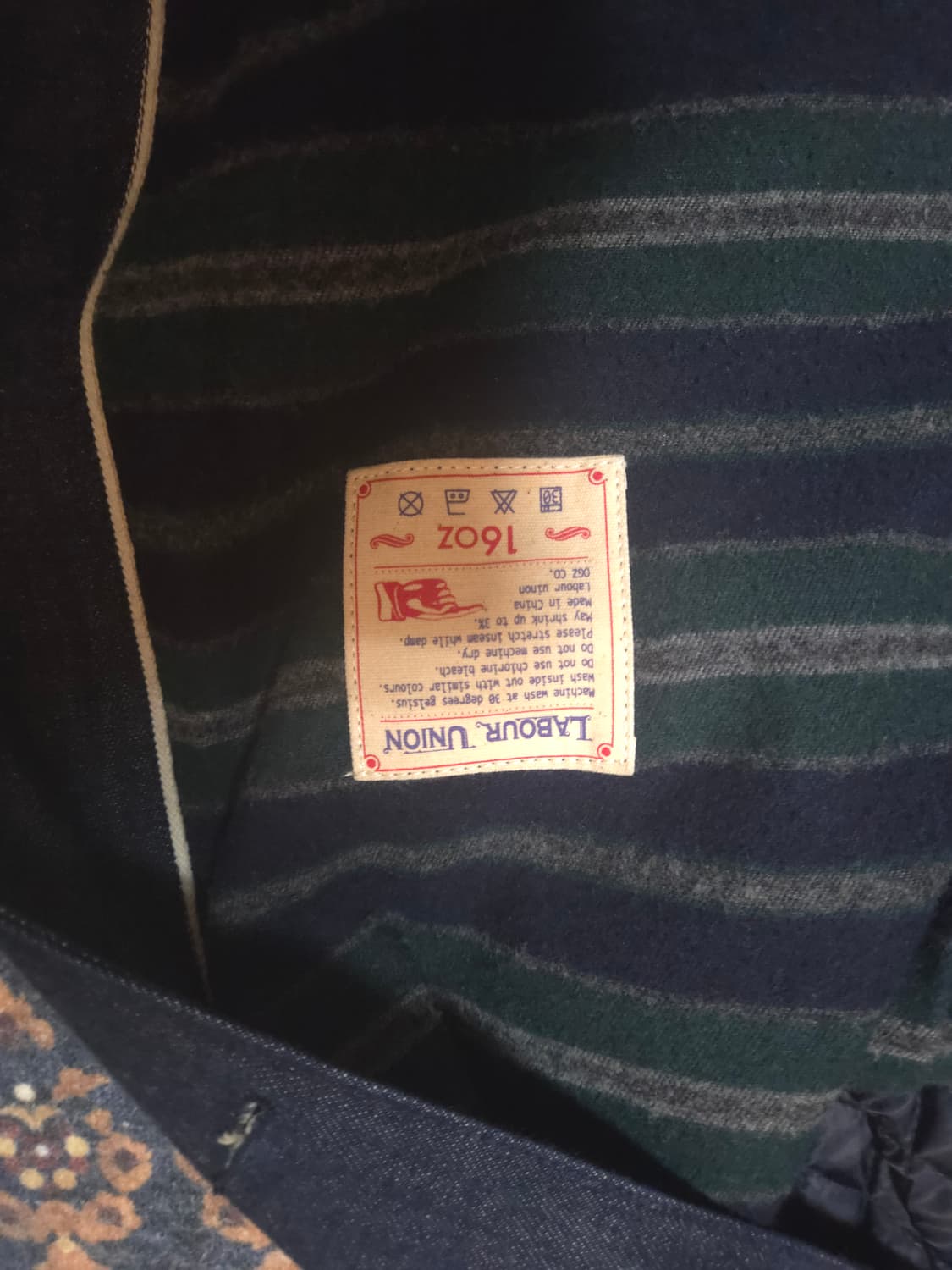 레이버유니온 커버올 데님자켓 상품이미지3