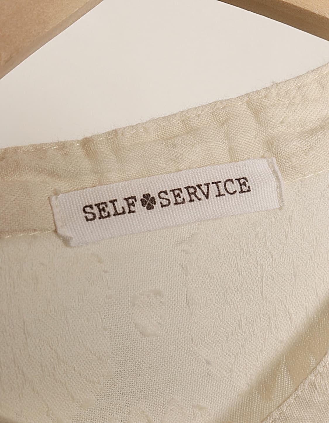 SELF+SERVICE Pattern One-Piece 상품이미지8