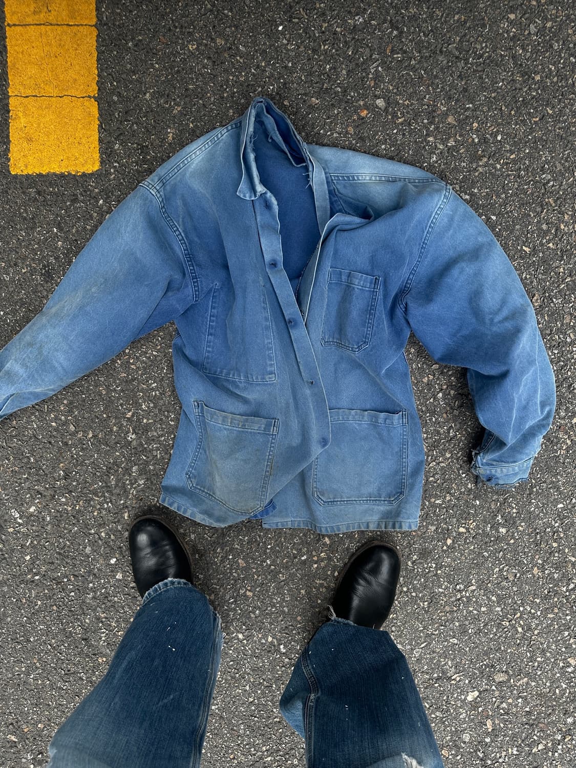 40~60s Vintage French Work Jacket 상품이미지10