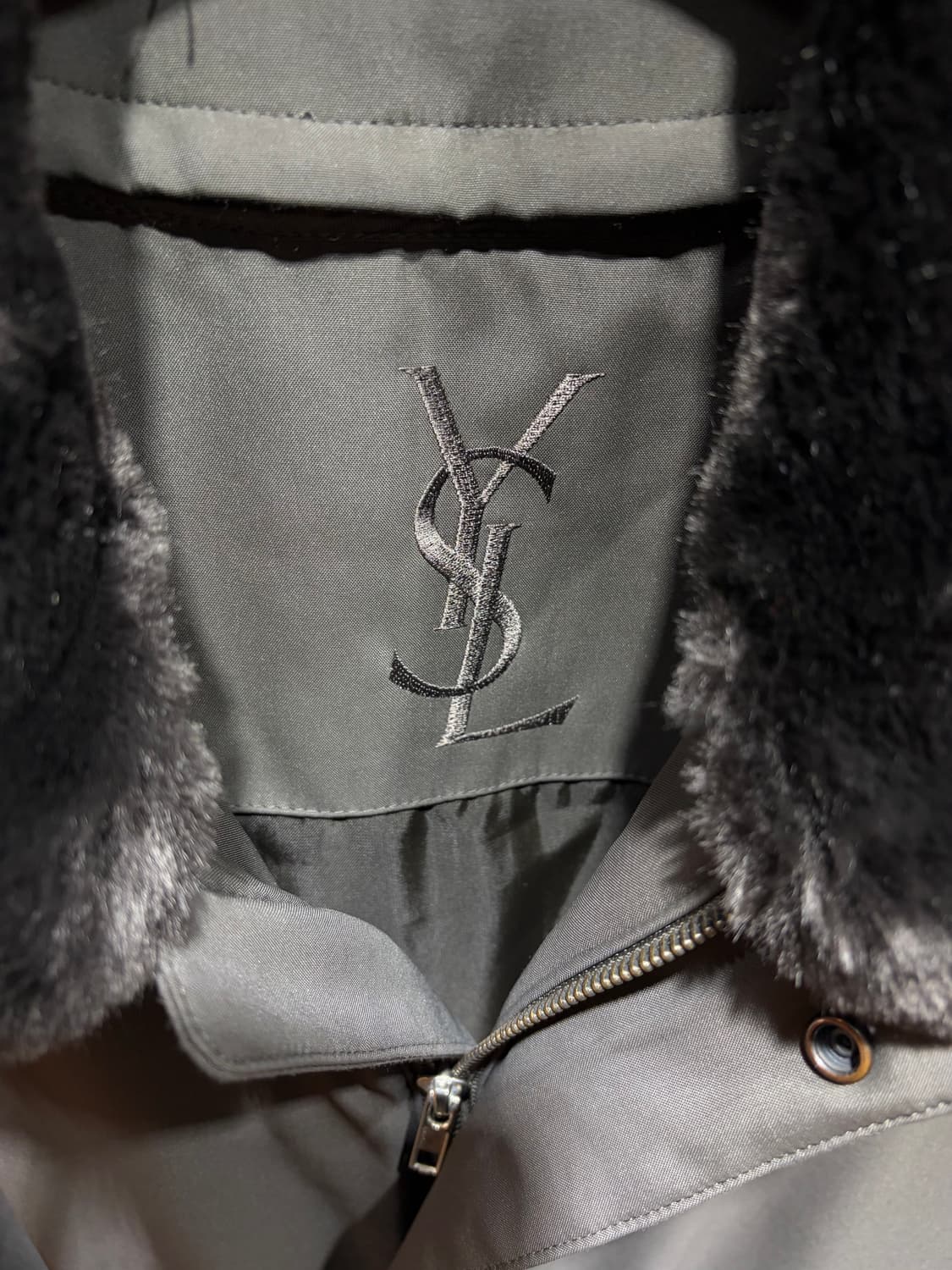 L YSL 입생로랑 심볼로고 카키브라운 폴리쉘 상품이미지7