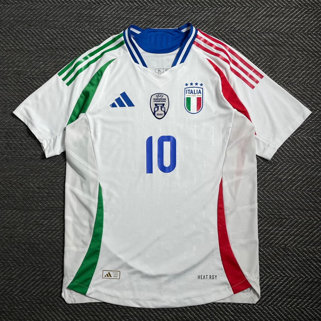 아디다스 이탈리아 어웨이 유로 2020 시즌 인시네 유니폼 y 3999 상품이미지2