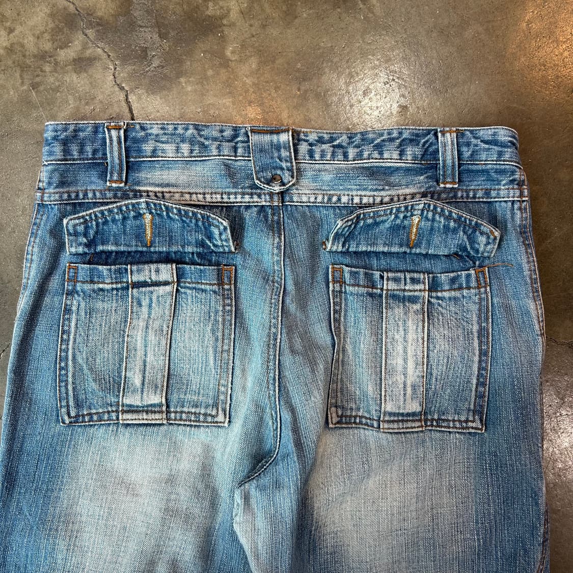 버켄스탁 빈티지 디테일 데님팬츠 상품이미지5