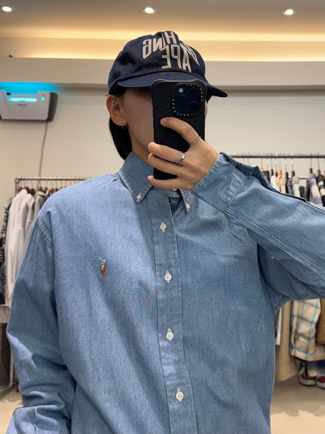 폴로 랄프로렌 샴브레이 셔츠 상품이미지6