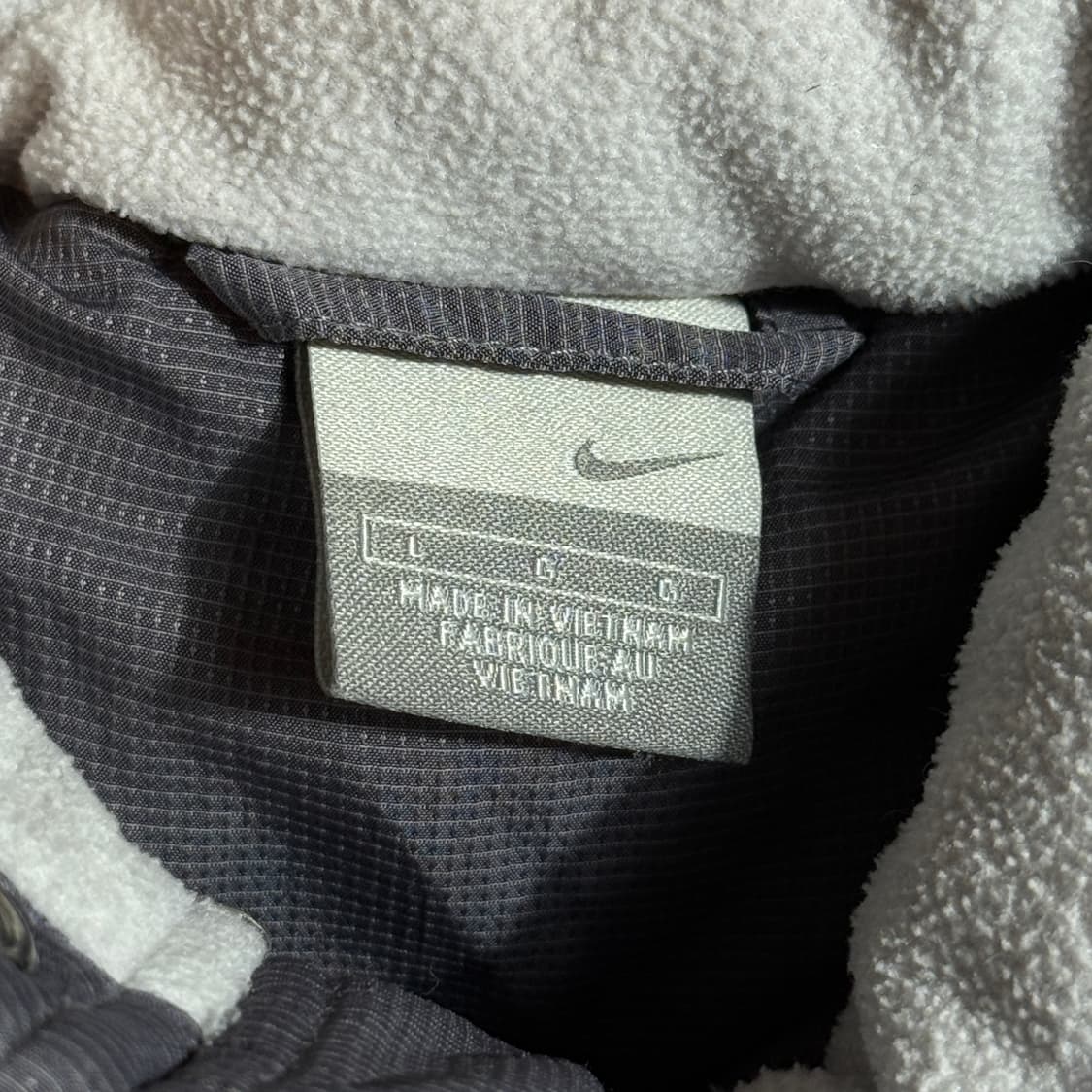 나이키 회색 패딩 점퍼 상품이미지5