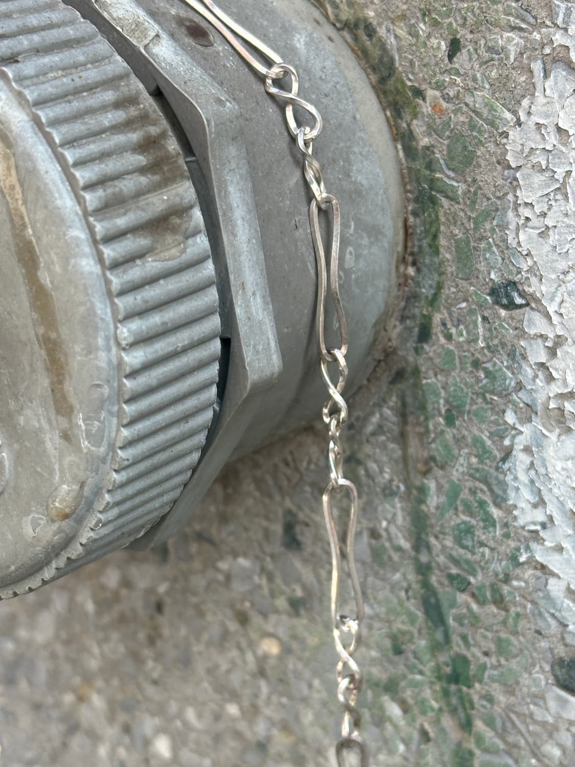 Vintage 925silver chain necklace 상품이미지4