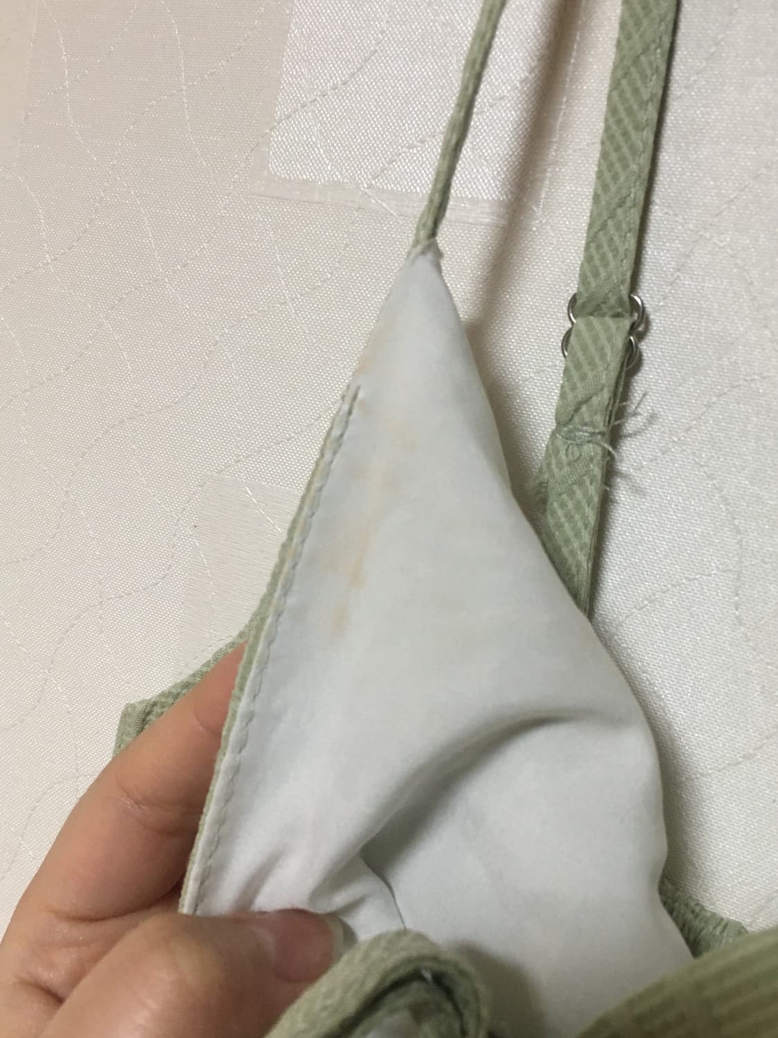 빈티지 그린 나시 미디 원피스  상품이미지3