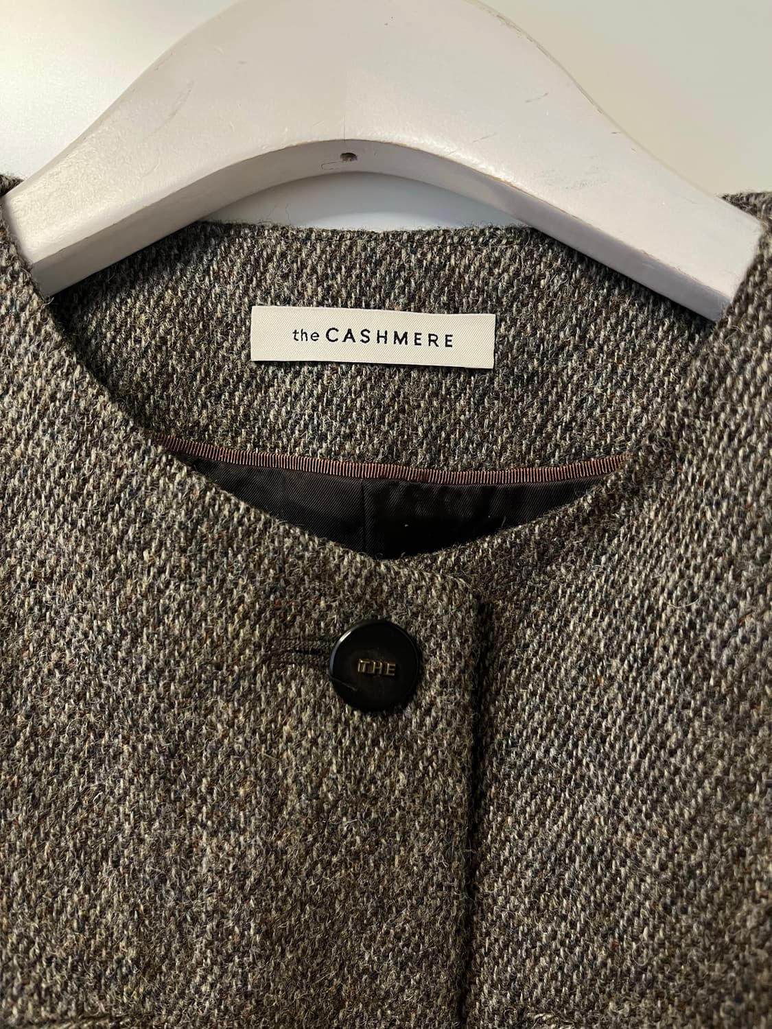 한섬 더 캐시미어 트위드 자켓(상태 최상/영국소재) 상품이미지3