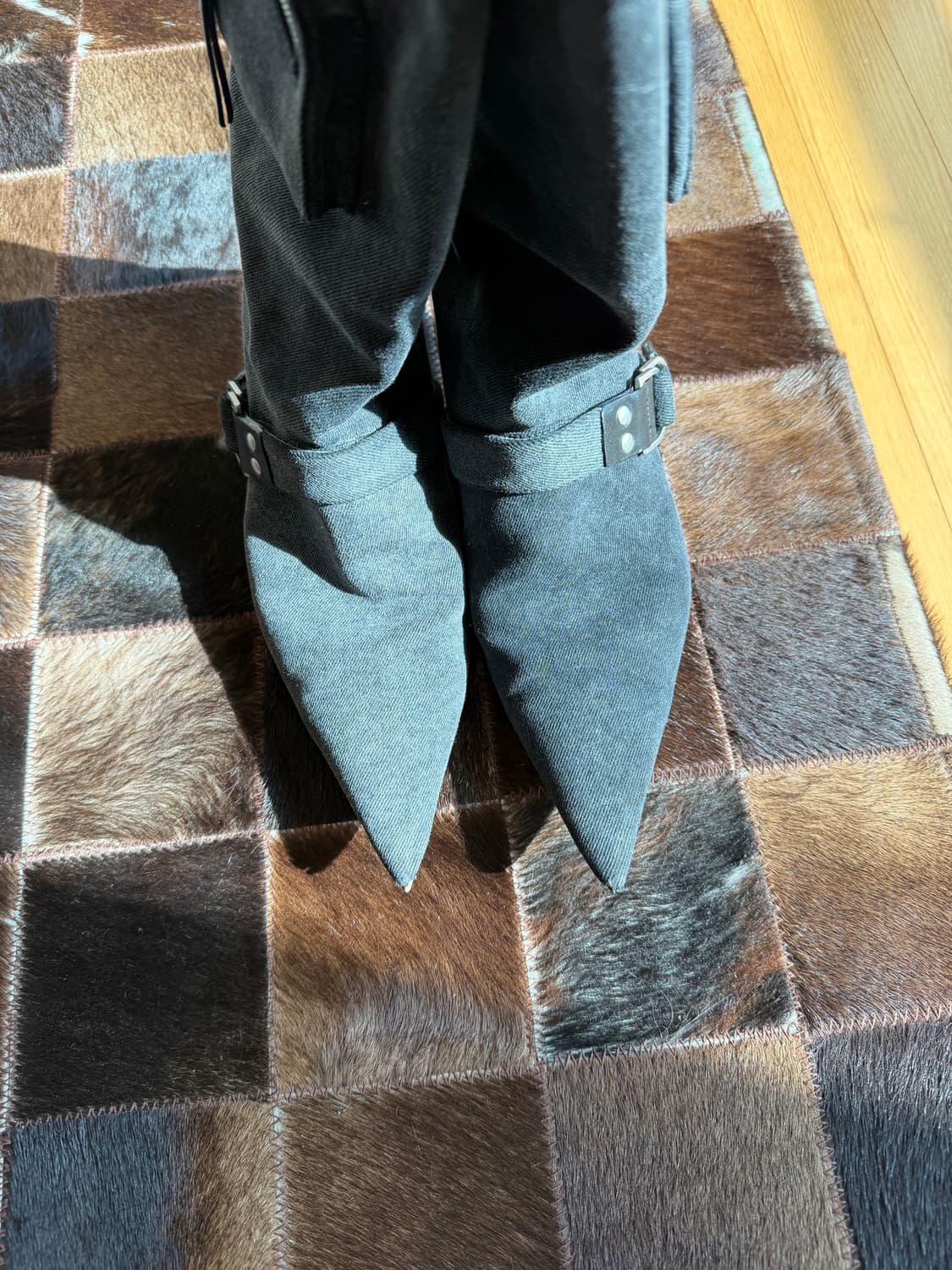 블루마린 데님카고 부츠 정가200 상품이미지5